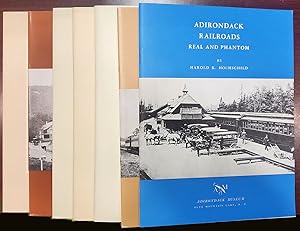 Immagine del venditore per Doctor Durant and His Iron Horse. Adirondack Railroads, Real and Phantom. An Adirondack Resort in the Nineteenth Century. Life and Leisure in the Adirondack Backwoods. Lumberjacks and Rivermen in the Central Adirondacks. The Macintyre Mine: From Failure to Fortune. Adirondack Steamboats on Raquette and Blue Mountain Lakes. (Seven Volumes in Slipcase) venduto da Parigi Books, Vintage and Rare