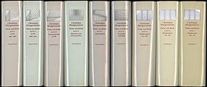 Werke und Briefe. Stuttgarter Ausgabe. Kommentierte Ausgabe. 9 Bände (komplett). Band 1: Lyrik 18...