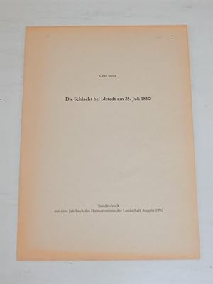 Bild des Verkufers fr Die Schlacht bei Idstedt am 25. Juli 1850. zum Verkauf von Antiquariat Diderot