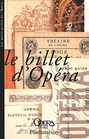 Billet d'opéra - Agnès Terrier