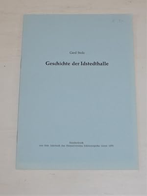 Bild des Verkufers fr Geschichte der Idstedt-Halle. zum Verkauf von Antiquariat Diderot