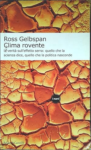 Image du vendeur pour CLIMA ROVENTE - ROSS GELBSPAN mis en vente par Libreria Peterpan