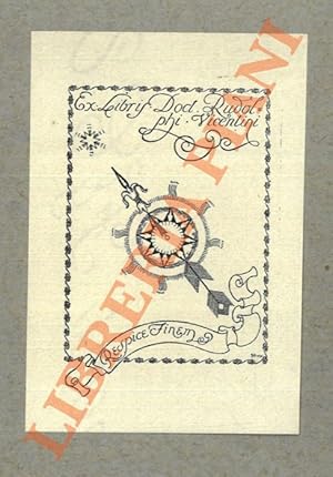 Immagine del venditore per Ex libris Doct. Rudolphi Vicentini. venduto da Libreria Piani