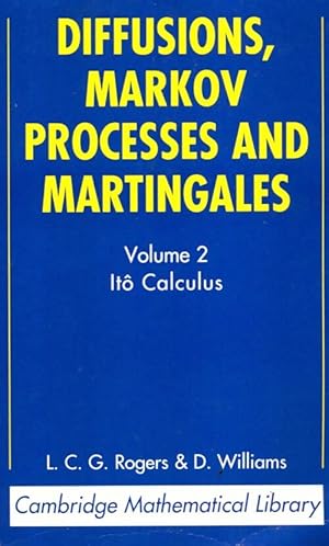 Image du vendeur pour Diffusions markov processes and martingales - L. C. G. Rogers mis en vente par Book Hmisphres