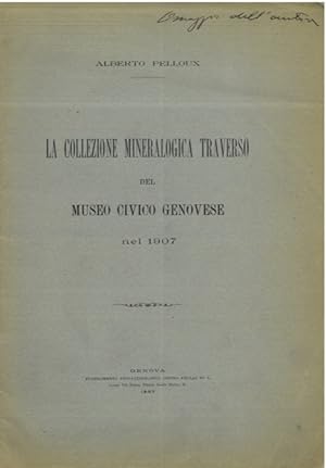 La Collezione Mineralogica Traverso del Museo Civico Genovese nel 1907.