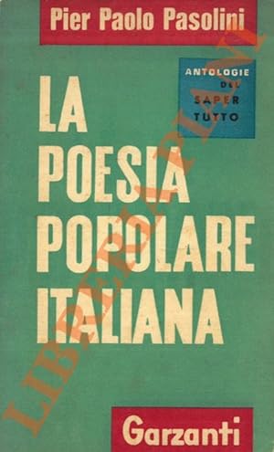 La poesia popolare italiana.