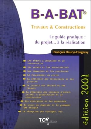 B-a-bat  dition 2001 - Fran ois Daurys-Fougeray