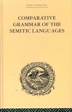 Imagen del vendedor de Comparative grammar of the semitic languages - De Lacy O'Leary a la venta por Book Hmisphres