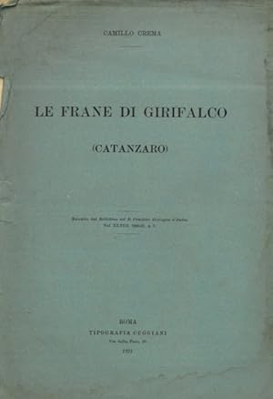 Le frane di Girifalco (Catanzaro).
