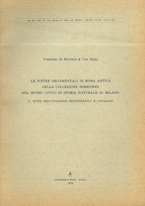 Le pietre ornamentali di Roma antica della Collezione Borromeo nel Museo Civico di Storia Natural...