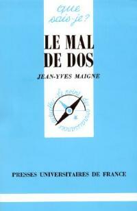Imagen del vendedor de Le mal de dos - Jean-Yves Magne a la venta por Book Hmisphres
