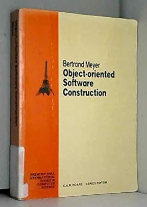 Seller image for Object-Oriented Software Construction for sale by Reliant Bookstore