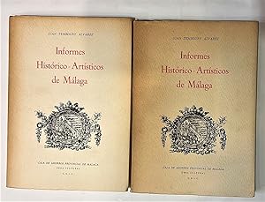 Seller image for Informes Histrico-Artsticos de Mlaga. 2 tomos. for sale by Librera Anticuaria Antonio Mateos