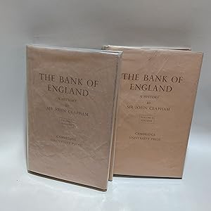 Bild des Verkufers fr The Bank of England a History. Volumes I and II zum Verkauf von Cambridge Rare Books