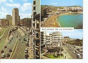 Seller image for Postal 032866 : Viaducto Linares Rivas. Playa de Riazor y Plaza de Orense for sale by EL BOLETIN