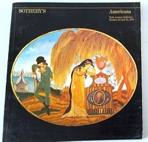 Americana - 17th, 18th, and early 19th ceentury furniture, folk art etc - Sotheby's auction catal...