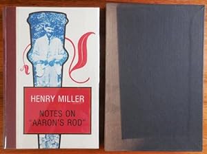 Notes On "Aaron's Rod" (Signed Limited Edition)