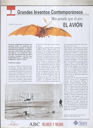 Seller image for Grandes Inventos Contemporaneos numero 07: El avion for sale by EL BOLETIN