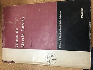 Seller image for Obras de Martin Lutero tomo V for sale by Libros nicos