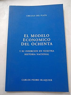 Seller image for El modelo economico del ochenta for sale by Libros nicos