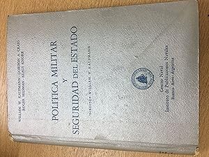 Seller image for Politica militar y seguridad del estado for sale by Libros nicos