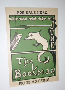 For Sale Here. The Bookman : June. .First edition of the poster.