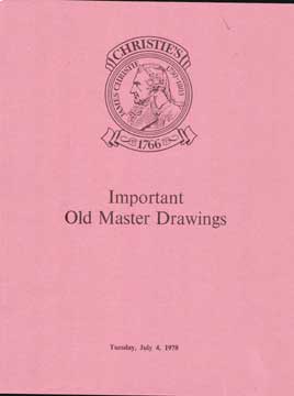 Important Old Master Drawings - Jul 1978 - Lot 1-125