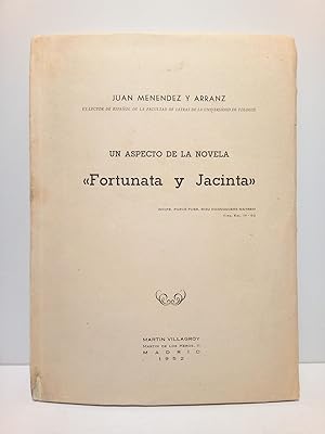 Bild des Verkufers fr Un aspecto de la novela "Fortunata y Jacinta" zum Verkauf von Librera Miguel Miranda