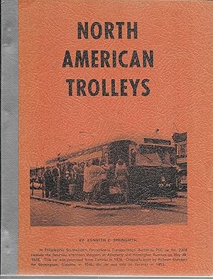 Seller image for North American Trolleys for sale by GLENN DAVID BOOKS