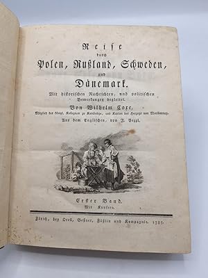 Seller image for Reise durch Polen, Ruland, Schweden und Dnemark. Mit historischen Nachrichten, und politischen Bemerkungen begleitet. Aus dem Englischen, von J[ohann] Pezzl. for sale by Antiquariat Bcherwurm