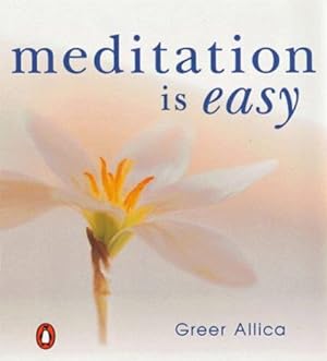 Bild des Verkufers fr Meditation is Easy zum Verkauf von WeBuyBooks 2