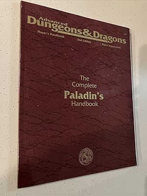 Seller image for AD&D Complete Paladin's Handbook (Advanced Dungeons & Dragons 2nd Edition) for sale by Ox Cart Books