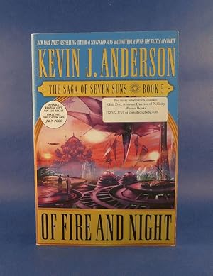 Imagen del vendedor de Of Fire and Night a la venta por The Book Bin