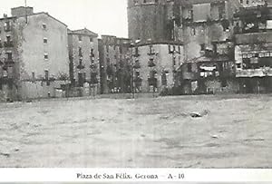 Seller image for POSTAL 55115: Gerona. Plaza de Sant Felix inundacion 1962 for sale by EL BOLETIN