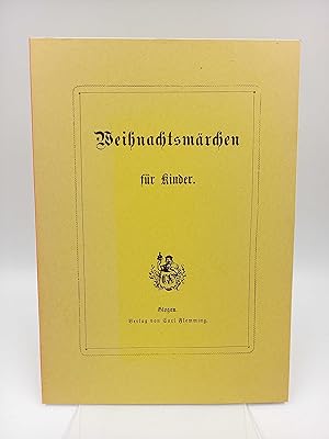 Seller image for Weihnachtsmrchen fr Kinder Mit 8 Bildern von L. Venus. (Sammlungsfolge X / I / 1995) / Frau Holle for sale by Antiquariat Smock