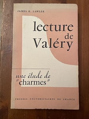 Bild des Verkufers fr Lecture de Valery, une tude "Charmes" zum Verkauf von Librairie des Possibles