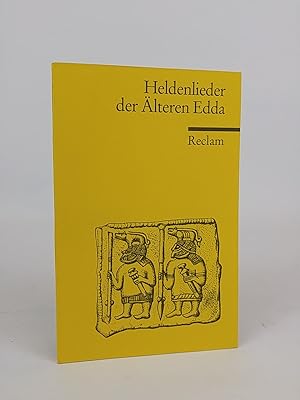 Bild des Verkufers fr Heldenlieder der Edda Heldenlieder der lteren Edda zum Verkauf von ANTIQUARIAT Franke BRUDDENBOOKS