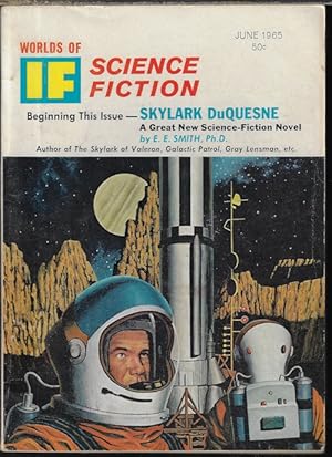 Bild des Verkufers fr IF Worlds of Science Fiction: June 1965 ("Skylark DuQuesne") zum Verkauf von Books from the Crypt