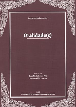 Imagen del vendedor de Oralidade(s) a la venta por Imosver