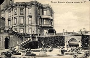 Seller image for Ansichtskarte / Postkarte East Cowes Isle of Wight England, Osborne House, Italian Gardens for sale by akpool GmbH