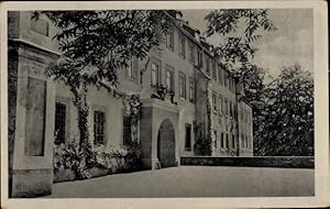 Bild des Verkufers fr Ansichtskarte / Postkarte Stolberg im Harz, Eingang zum Schloss, FDGB-Ferienheim Comenius zum Verkauf von akpool GmbH