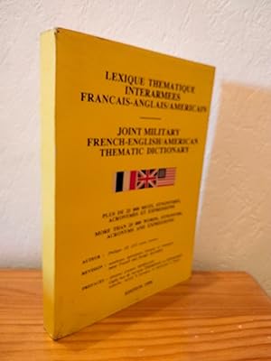 Lexique Thématique Interarmées Français-Anglais-Américain