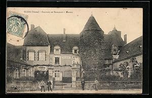 Image du vendeur pour Carte postale Cluis, Chateau de Goncourt-Mairie mis en vente par Bartko-Reher