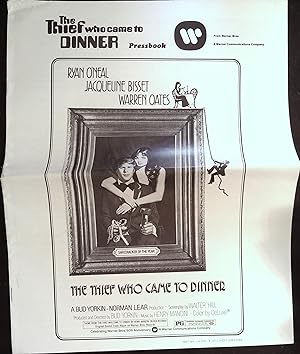 Seller image for The Thief Who Came to Dinner Pressbook 1973 Ryan O'Neal, Jacqueline Bisset for sale by AcornBooksNH