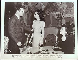 Image du vendeur pour Embraceable You Lot of Three 8 x 10 Stills 1948 Dane Clark, Geraldine Brooks mis en vente par AcornBooksNH