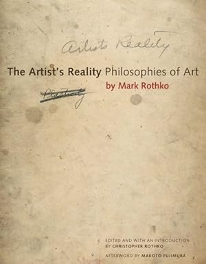 Immagine del venditore per Artist's Reality : Philosophies of Art venduto da GreatBookPrices