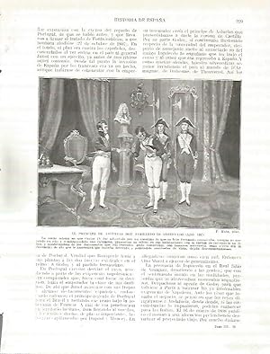 Imagen del vendedor de LAMINA 4379: El Principe de Asturias Don Fernando es arrestado en 1807 a la venta por EL BOLETIN