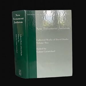 Immagine del venditore per New Testament Judaism. Collected Works of David Daube. Volume 2. venduto da Treptower Buecherkabinett Inh. Schultz Volha