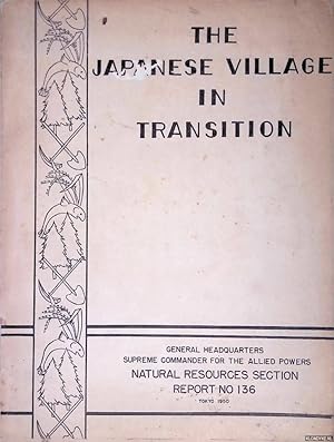 Seller image for The Japanese Village in Transition for sale by Klondyke