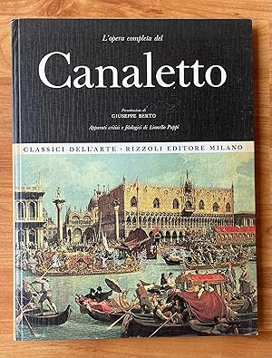 Seller image for L'opera completa del Canaletto for sale by Ursula Sturm